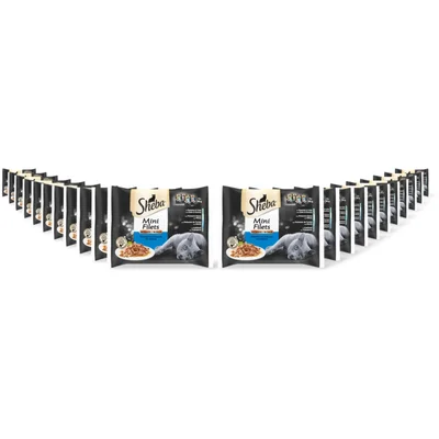 Sheba Mini filets in saus vis klein 22-pack