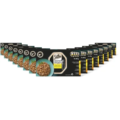 Sheba Mini filets gevogelte in saus 15-pack