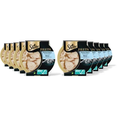 Sheba Filets witvis 10-pack