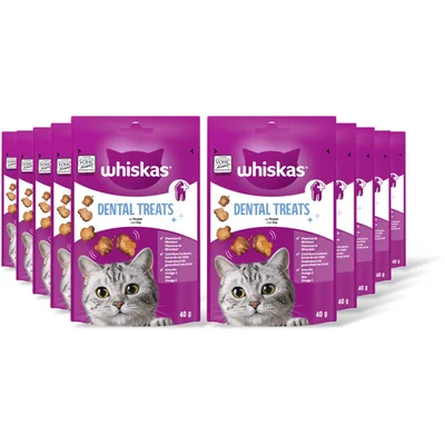 Whiskas Dentabites kip kattensnacks 10-pack
