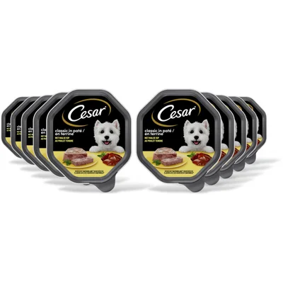 Cesar Classic met kip 10-pack