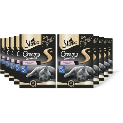 Sheba Creamy snacks zalm 10-pack