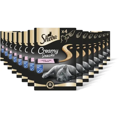 Sheba Creamy snacks zalm 15-pack