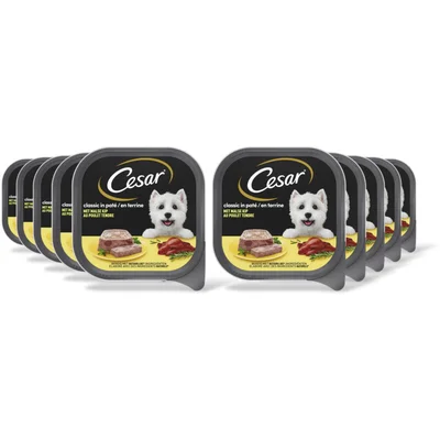 Cesar Classic kip & lever pate alu 10-pack