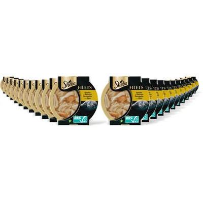 Sheba Filets gevogelte met zalm 22-pack