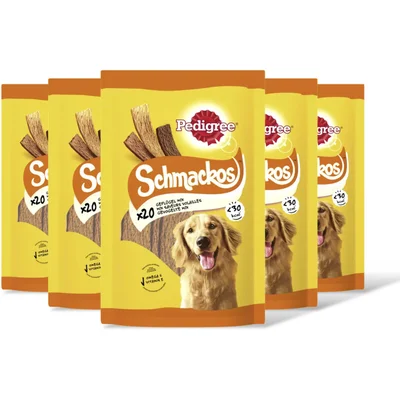 Pedigree Schmackos gevogelte mix 5-pack
