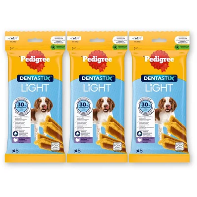 Pedigree Dentastix light 10-25 kg 3-pack