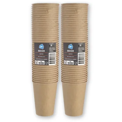 AH BBQ disposable bekers pakket