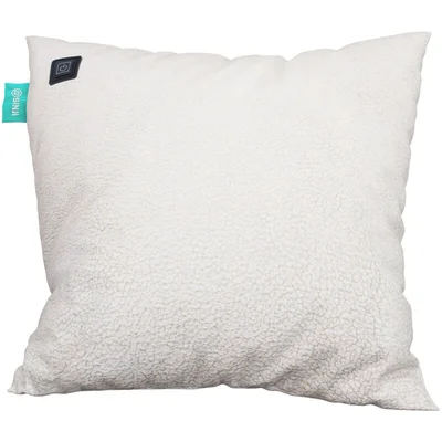 Sinji Cordless heating cushion teddy cream
