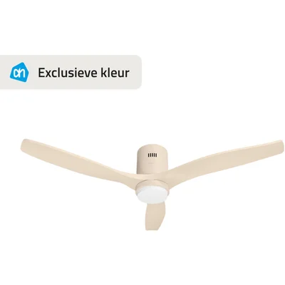 Hombli Smart ceiling fan sand wood