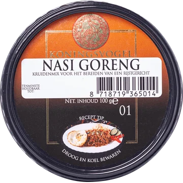 Koningsvogel Nasi Goreng Mix 100 g