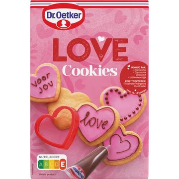 Dr. Oetker Love Cookies Koekjes Bakmix 354 g