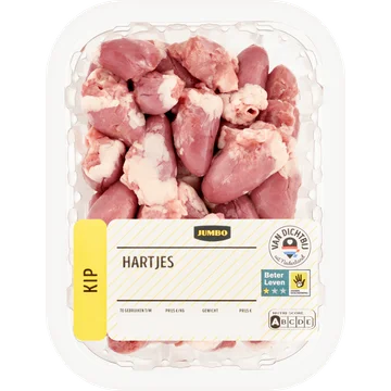 Jumbo Scharrelkip Hartjes ca. 300 g