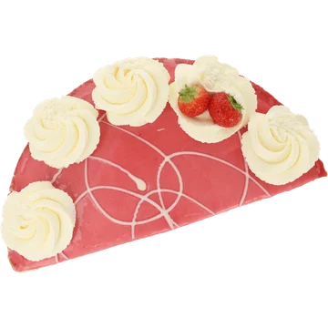 Jumbo - Aardbeibavarois Vlaai - Half