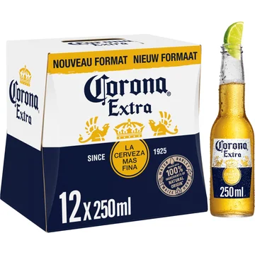 Corona Extra Bier Flessen 12x250ML