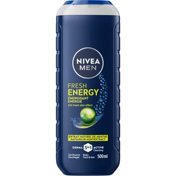 Nivea MenFresh Energy 5 In 1 Douchegel 500 ML
