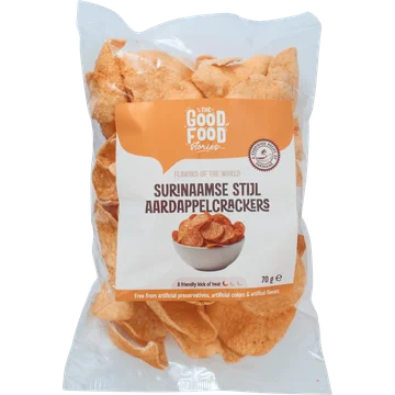 TGFS Surinaamse Aardappel Crackers 70g
