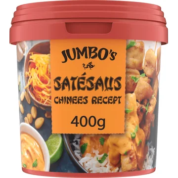 Jumbo's Satésaus Chinees Recept 400 g