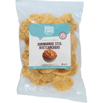 TGFS Rijstcrackers Surinaamse 80g