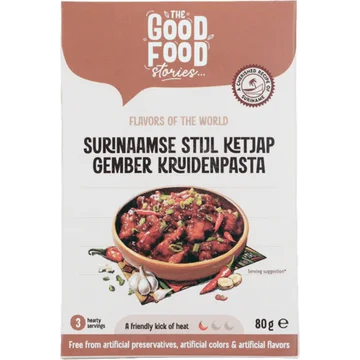 TGFS Surinaamse Ketjap Gember Kruidenpasta 80g