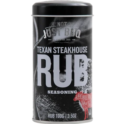 Not Just BBQ Seasoning rub Texan steakhouse