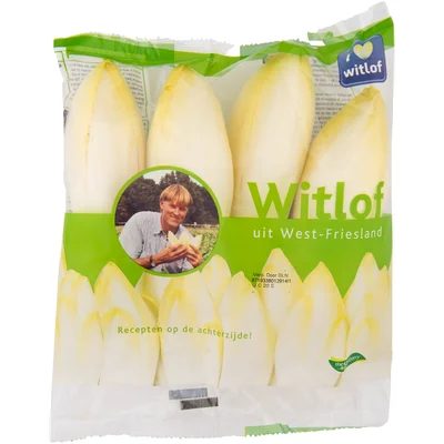 Witlof verpakt