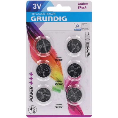 Grundig Knoopcelbatterij
