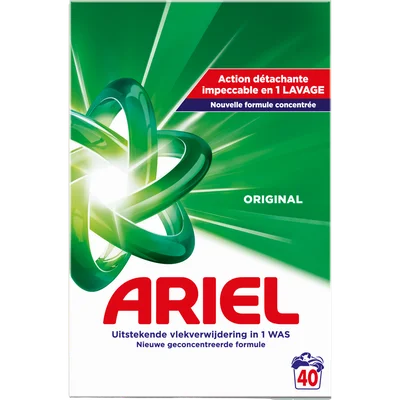 Ariel Wasmiddel poeder original 40wb