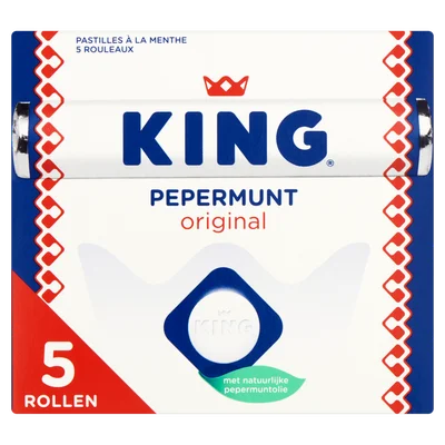 King Pepermunt rol (5 st)