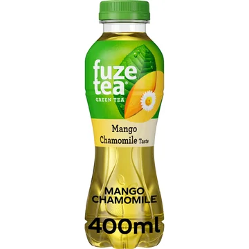 Fuze Tea Green ice tea mango chamomile 12-pack (400 ml)
