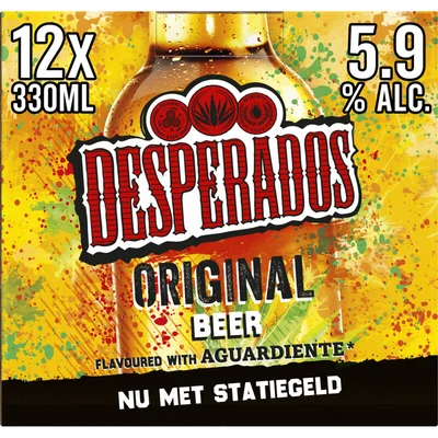 Desperados Original bier 12-pack (12 st)