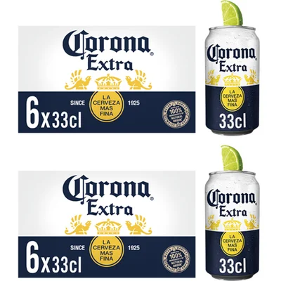Corona Extra bier 6-pack 2-pack (2 st)