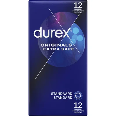 Durex Originals Extra Safe condooms, 12st (12 st)