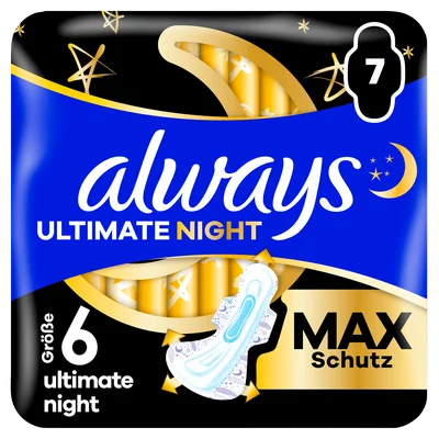 Always Ultra Maandverbanden Secure Night (maat 4) (7 st)