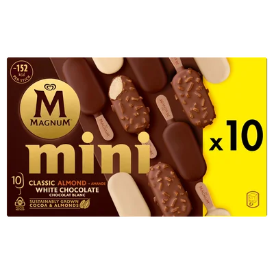 Magnum Mini classic almond white (10 st)