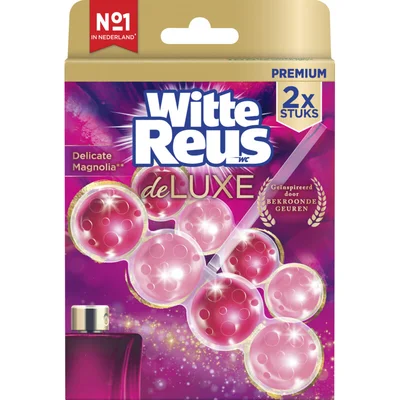 Witte Reus Toiletblok deluxe delicate magnolia (2 st)