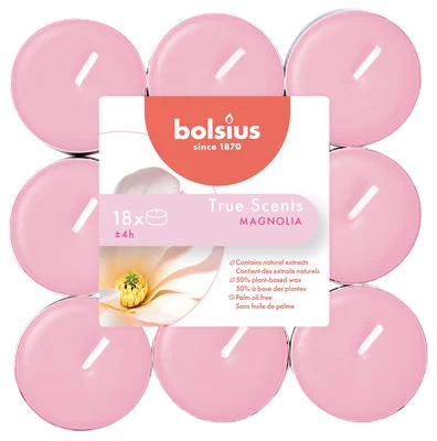 Bolsius Geurtheelicht maxi true scents magnolia (1 st)