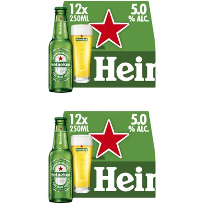 Heineken Premium pilsener draaidop 24-pack (2 st)