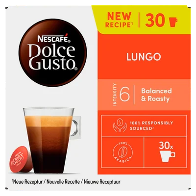 Nescafe Dolce Gusto koffiecups lungo intenso (30 st)