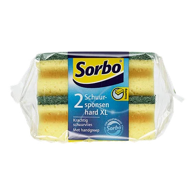 Sorbo Schuurspons XL sanitairspons (2 st)