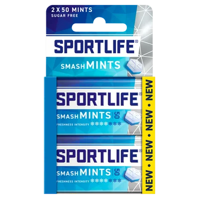 Sportlife Smashmint Kauwgom Suikervrij (50 st)