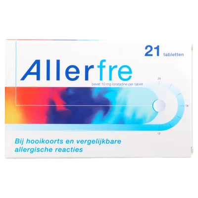 Allerfree Hooikoort en allergenen 10mg (21 st)
