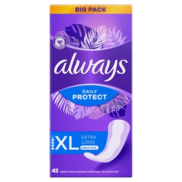 Always Daily Protect Extra Long Odour Block technologie Inlegkruisjes x42 (22 st)