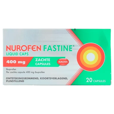 Nurofen Fastine 200 mg Doos 10 st (20 st)