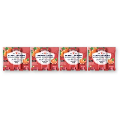 S. Pellegrino Aranciata rossa light 6-pack 2-pack (4 st)