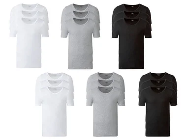 LIVERGY® 3 heren T-shirts