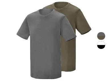 PARKSIDE® Set van 2 heren T-shirts