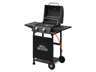 GRILLMEISTER Gas-BBQ met 2 branders