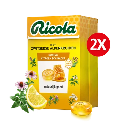 Ricola Honing Citroen Echinacea keelpastilles