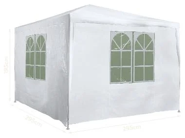 LIVARNO® 2 Zijwanden voor partytent